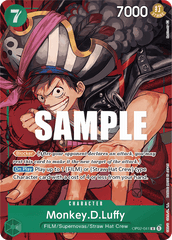 Monkey.D.Luffy - OP02-041 - Rare (Alternate Art) - Paramount War