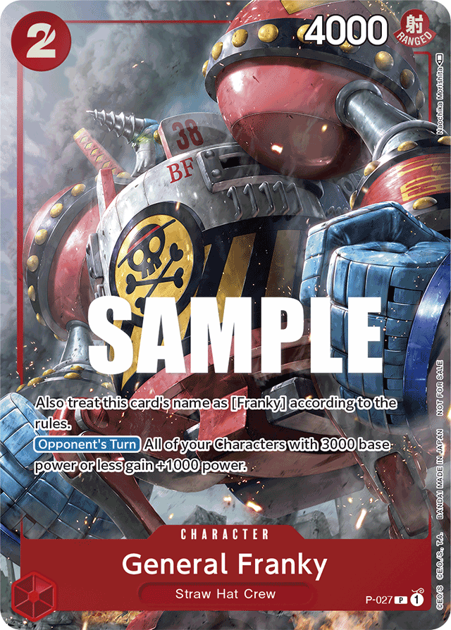 General Franky - P-027 - Promo - Promos
