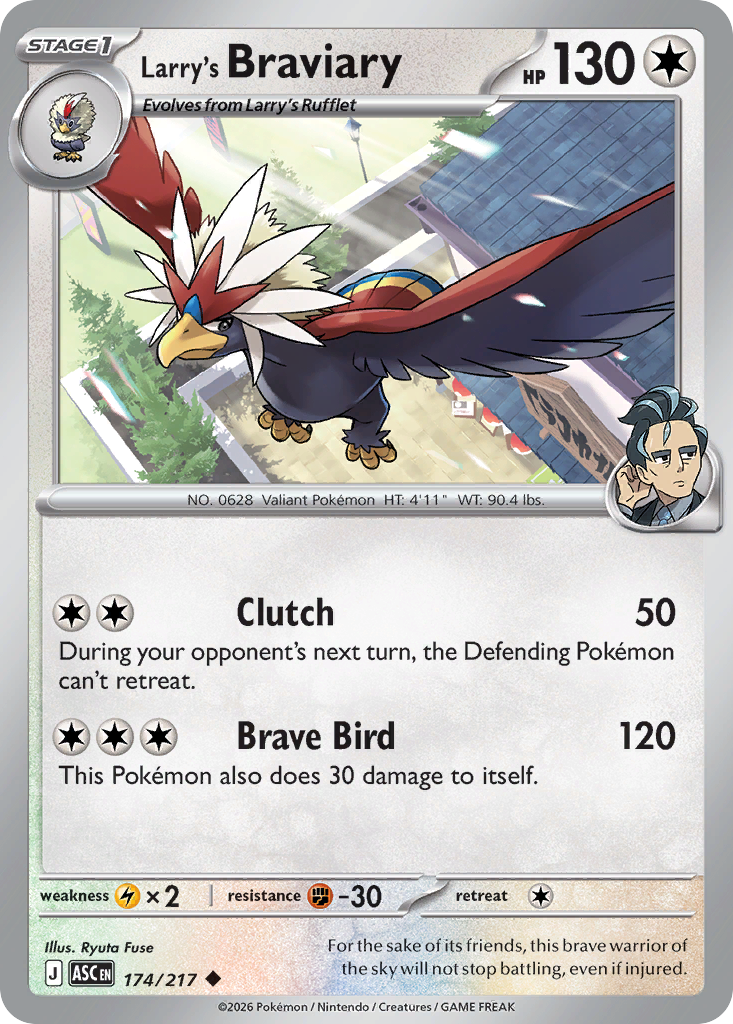 Larry's Braviary - 174/217 - Ascended Heroes