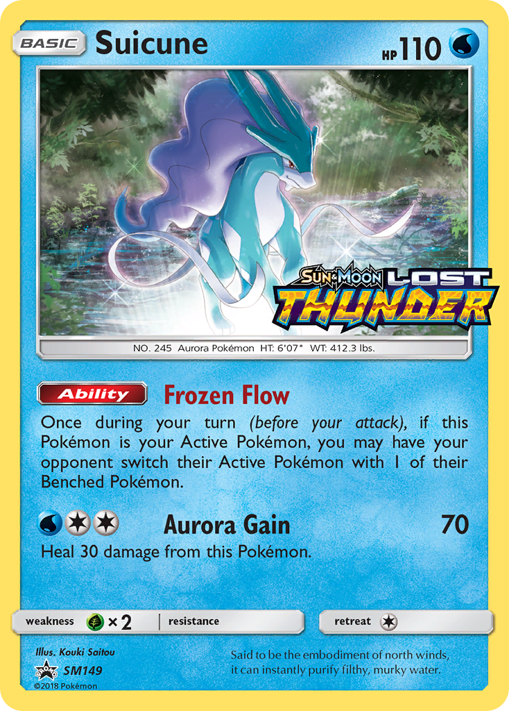Suicune - SM149 - SM Black Star Promos