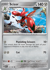 Scizor - 141/197 - Obsidian Flames