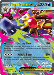 Mega Starmie ex - 21/88 - Perfect Order
