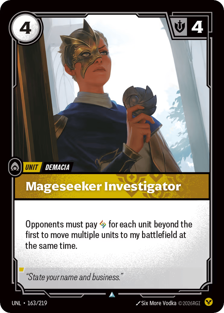 Mageseeker Investigator - 163/219 - Uncommon - Unleashed