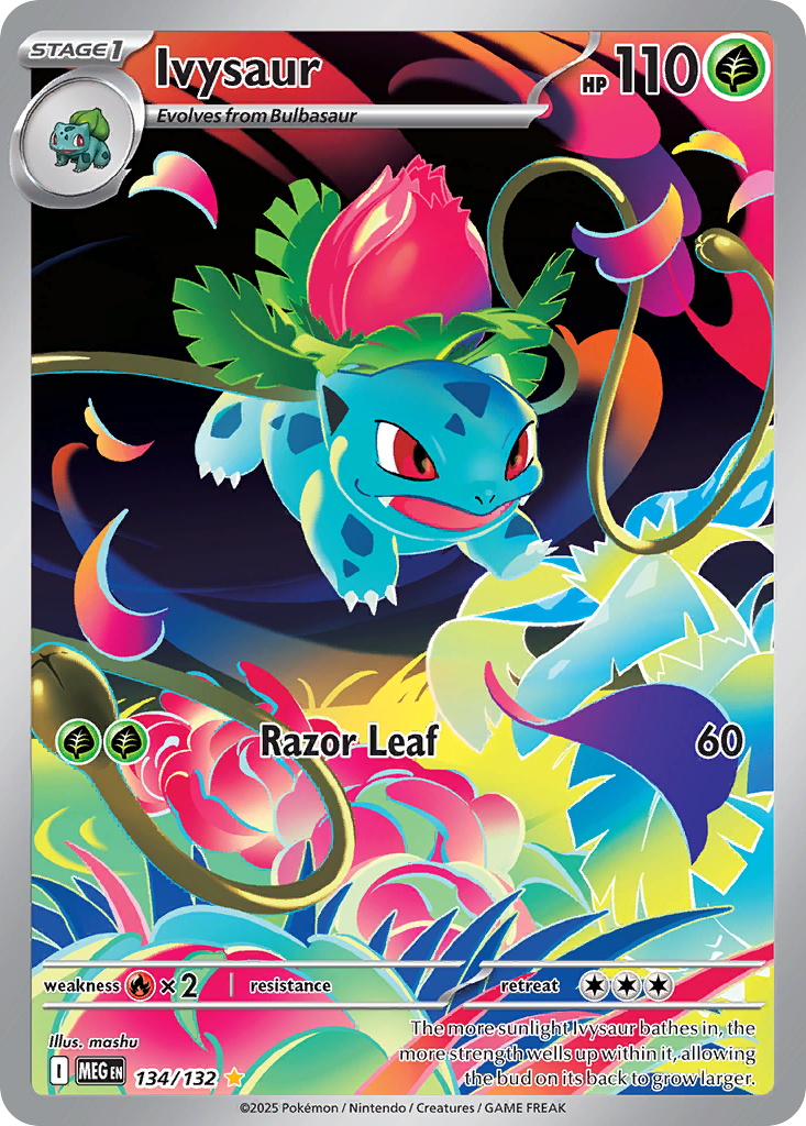 Ivysaur - 134/132 - Mega Evolution
