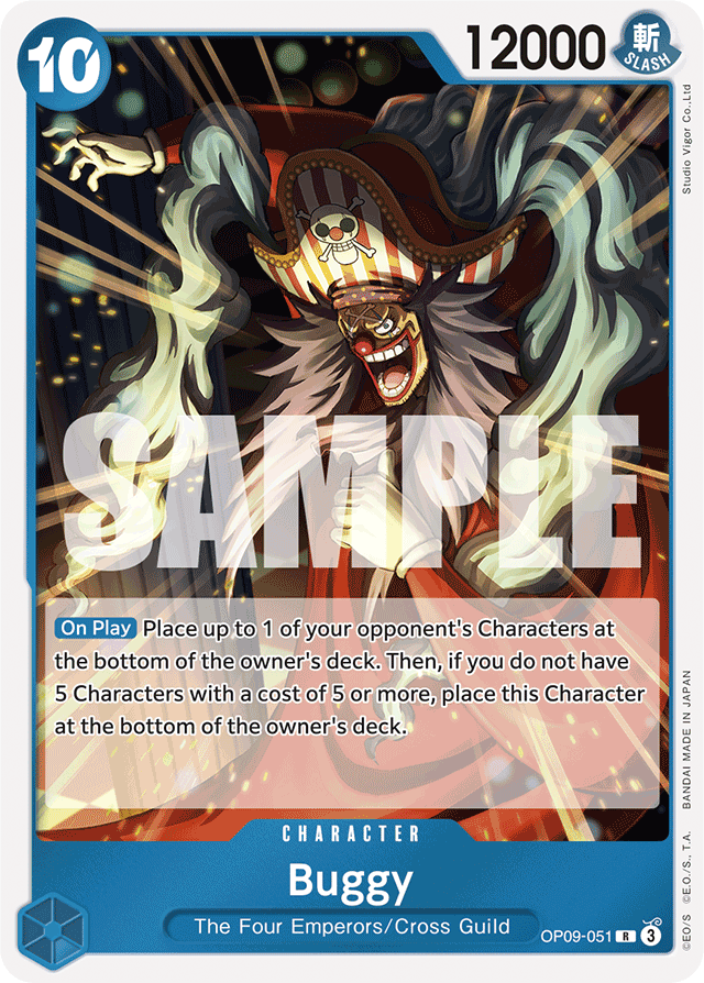 Buggy - OP09-051 - Rare - Emperors In The New World