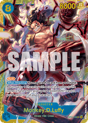 Monkey.D.Luffy - OP11-118 - Secret Rare - A Fist Of Divine Speed