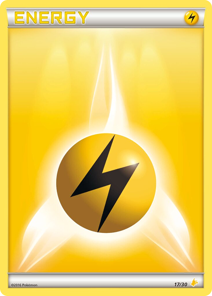 Lightning Energy - 17/30 - XY Trainer Kit Pikachu Libre