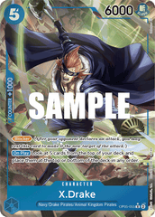 X.Drake - OP05-055 - Rare (Alternate Art) - Awakening of the New Era