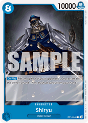 Shiryu - OP14-048 - Common - The Azure Sea's Seven