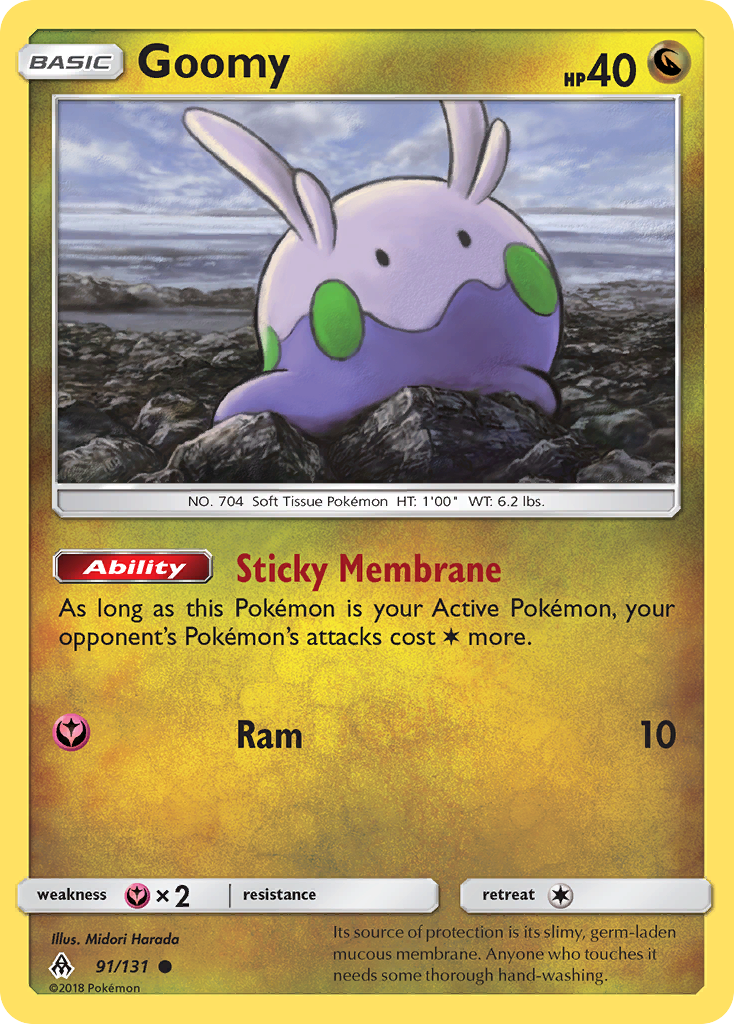 Goomy - 091/131 - Forbidden Light