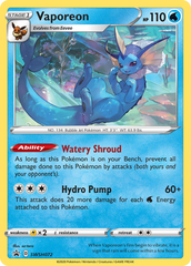 Vaporeon - SWSH072 - SWSH Black Star Promos