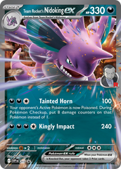 Team Rocket's Nidoking ex - 217 - Scarlet & Violet Black Star Promos
