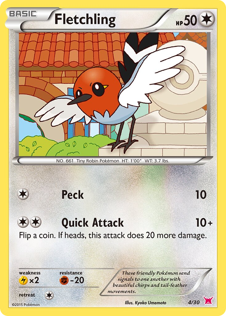 Fletchling - 04/30 - XY Trainer Kit Latias