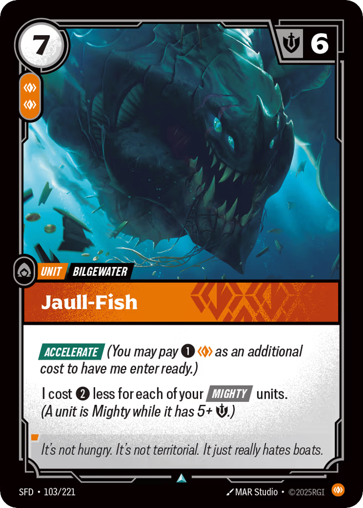 Jaull-fish - 103/221 - Uncommon - Spiritforged