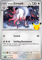 Hisuian Zoroark - 123/128 - 30th Celebration