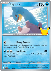 Lapras - 017/128 - 30th Celebration