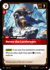 Revna The Lorekeeper - 005/219 - Common - Unleashed