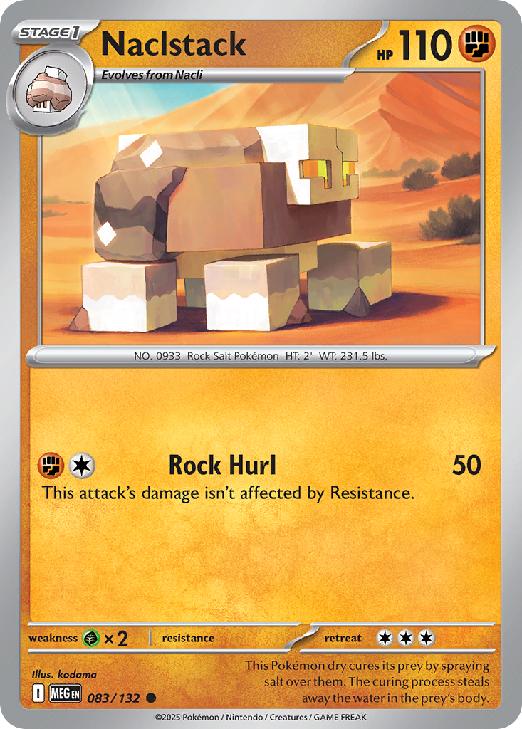Naclstack - 083/132 - Mega Evolution