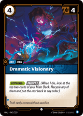 Dramatic Visionary - 062/219 - Common - Unleashed
