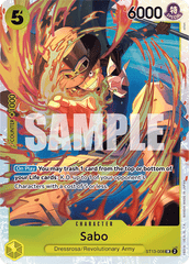 Sabo - ST13-008 - Super Rare - Ultra Deck: The Three Brothers