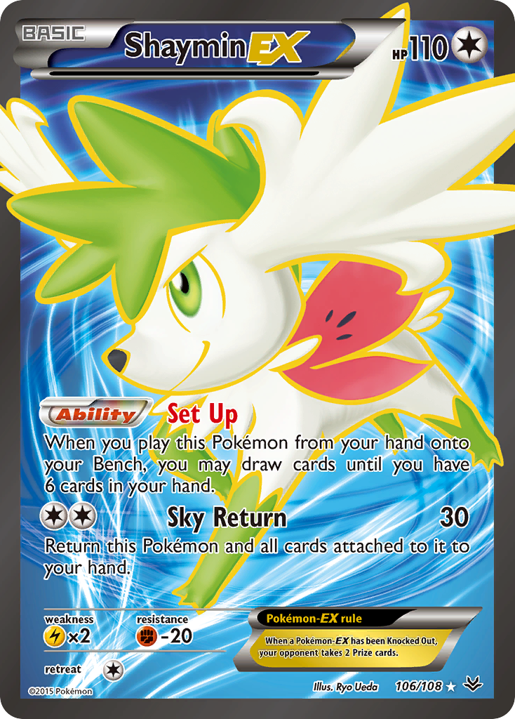 Shaymin-EX - 106/108 - Roaring Skies