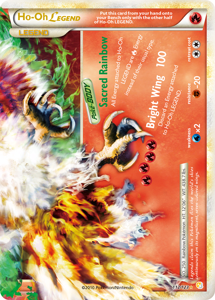 Ho-Oh LEGEND - 112/123 - HeartGold & SoulSilver
