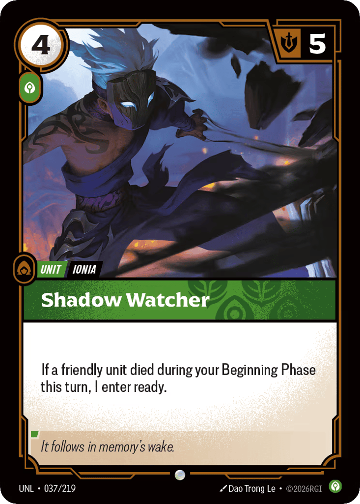 Shadow Watcher - 037/219 - Common - Unleashed