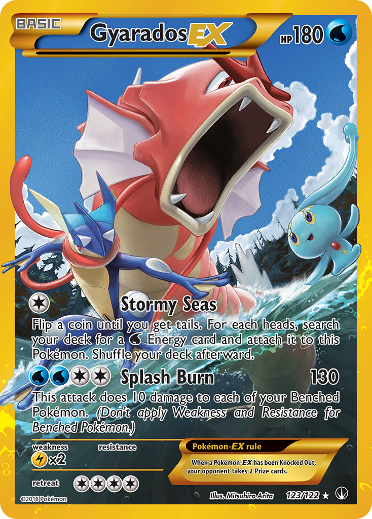 Gyarados-EX - 123/122 - BREAKpoint