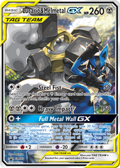 Lucario & Melmetal-GX - SM192 - SM Black Star Promos