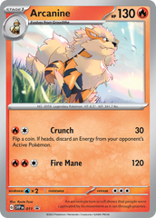 Arcanine - 011 - Scarlet & Violet Black Star Promos