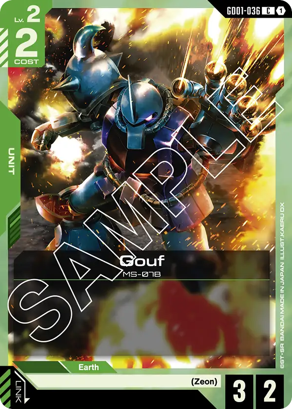 Gouf - GD01-036 - Common - Newtype Rising
