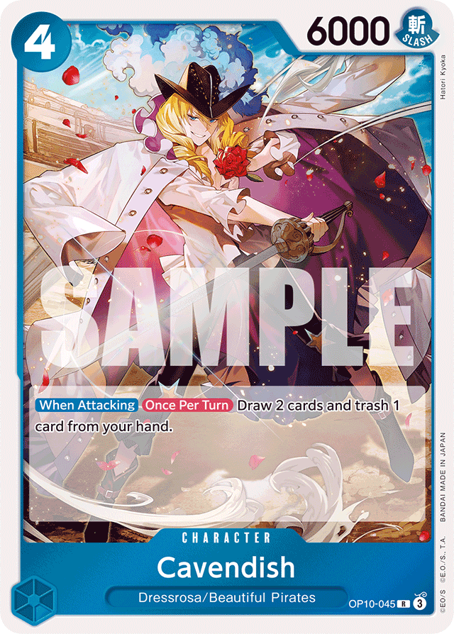 Cavendish - OP10-045 - Rare - Royal Blood