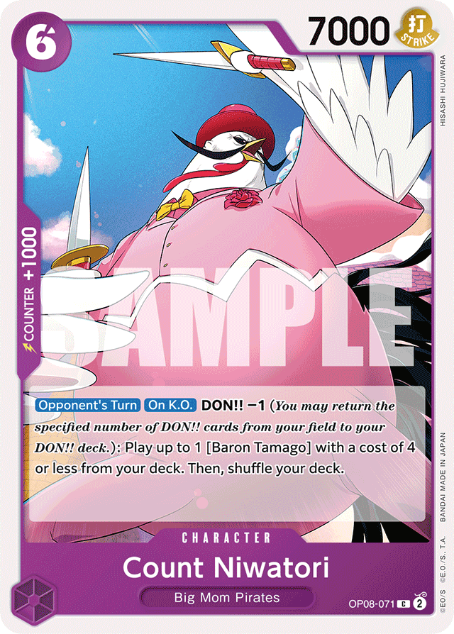 Count Niwatori - OP08-071 - Common - Two Legends