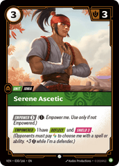 Serene Ascetic - 030/166 - Common - Vendetta