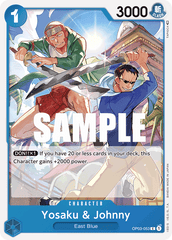 Yosaku & Johnny - OP03-053 - Common - Pillars of Strength