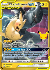 Pikachu & Zekrom-GX - 033/181 - 30th Celebration: Classic Collection