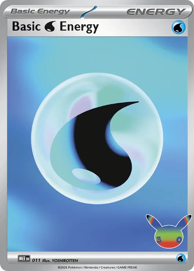 Basic Water Energy - 011 - Mega Evolution Energies
