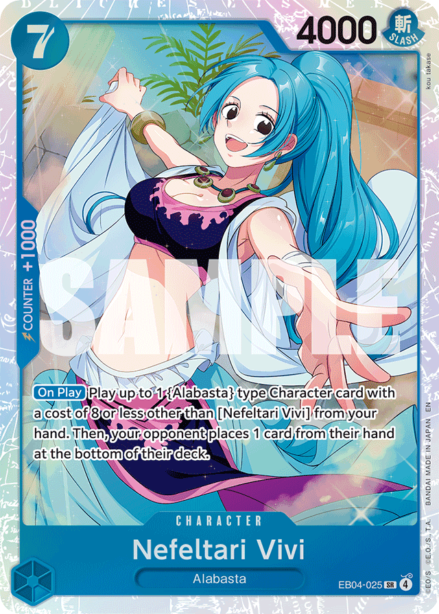 Nefeltari Vivi - EB04-025 - Super Rare - Egghead Crisis