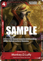 Monkey.D.Luffy - P-007 - Promo (Championship Stamp) - Promos