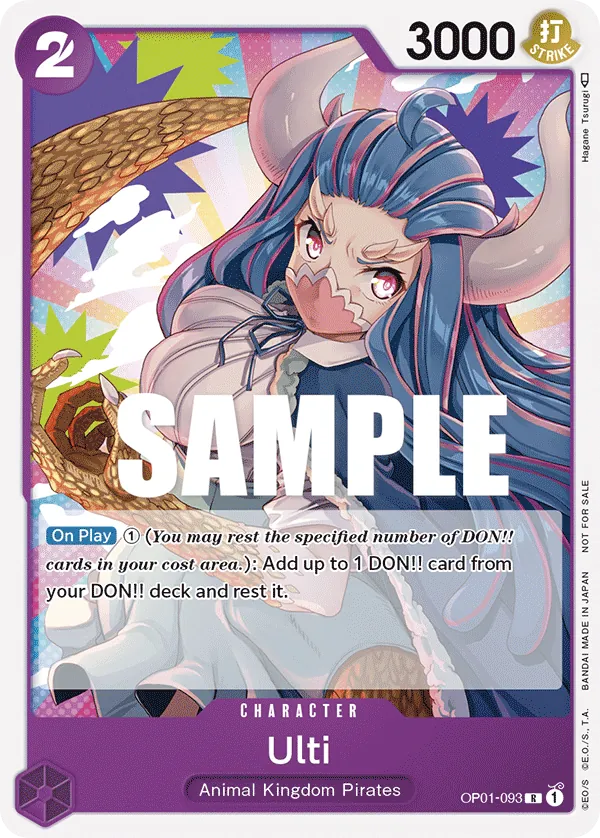 Ulti - OP01-093 - Rare (Promotion Pack Alt Art) - Romance Dawn
