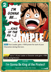 I'm Gonna Be King of the Pirates!! - P-024 - Promo - Promos