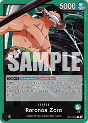 Roronoa Zoro - OP12-020 - Leader - Legacy of the Master