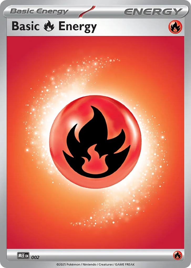 Basic Fire Energy - 002 - Mega Evolution Energies