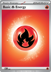 Basic Fire Energy - 002 - Mega Evolution Energies