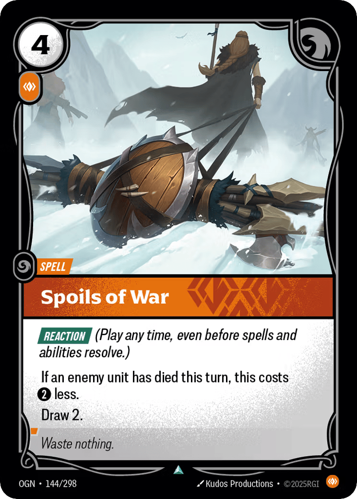 Spoils Of War - 144/298 - Uncommon - Origins