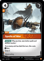 Spoils Of War - 144/298 - Uncommon - Origins