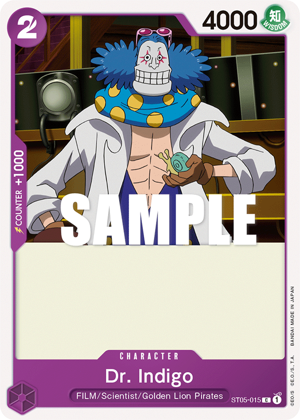 Dr. Indigo - ST05-015 - Common - ONE PIECE FILM edition