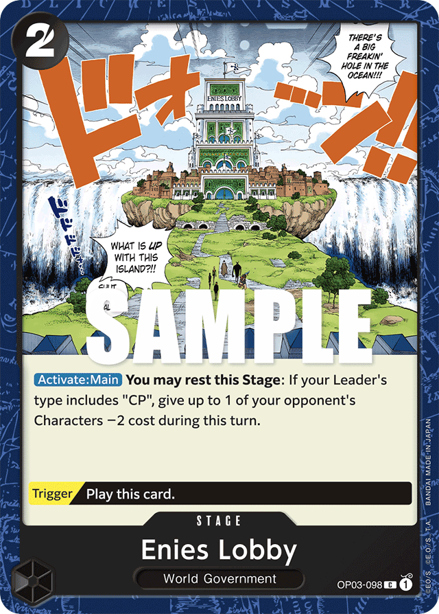 Enies Lobby - OP03-098 - Common - Pillars of Strength