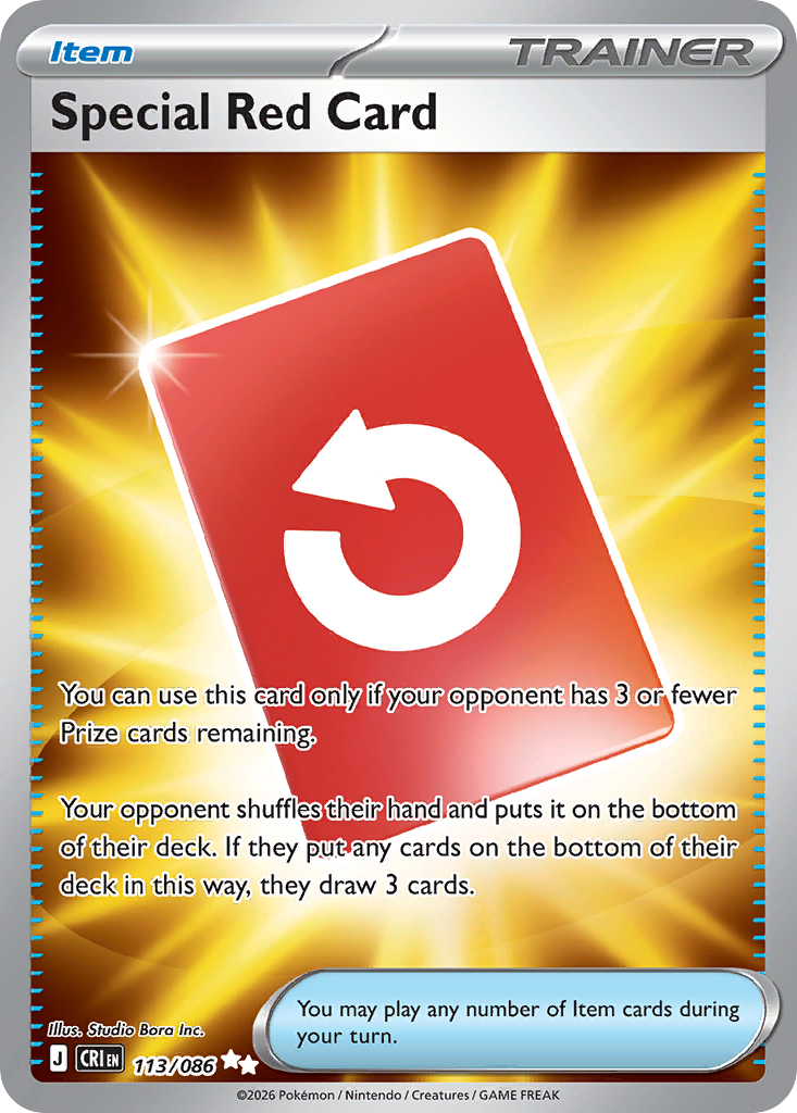 Special Red Card - 113/86 - Chaos Rising