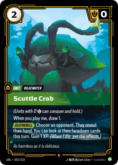 Scuttle Crab - 053/219 - Rare - Unleashed